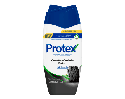 Sabonete Líquido Protex Carvão Detox 250ml