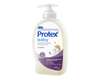 Sabonete Líquido Infantil Protex Baby Lavanda 400ml