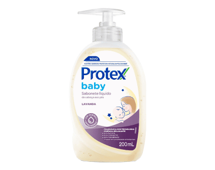 Sabonete Líquido Infantil Protex Baby Lavanda 200ml
