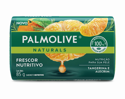Sabonete Palmolive Naturals Frescor Nutritivo Tangerina e Alecrim 85g