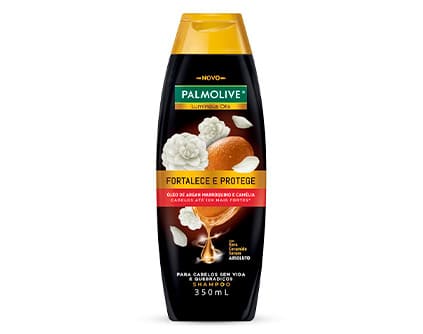 Shampoo Palmolive Luminous Oils Óleo de Argan e Camélia 350ml