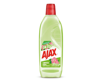 Ajax Perfumado Limpeza Pura Menta e Orquídea 1L
