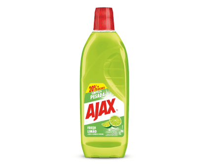 Ajax Limpeza Pesada Fresh Limão 1L (Preço Especial)