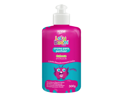 Creme para Pentear Lalyboom Kids Cabelos Assombrosamente Lindos 300ml