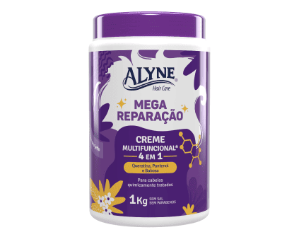 Creme Multifuncional Alyne 4 em 1 Mega Reparação 1kg
