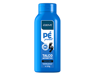 Talco Antisseptico para os Pés Above Pé Proctect Tradicional 100g